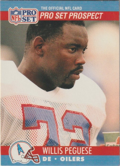 NFL 1990 ProSet - No 735 - Willis Peguese
