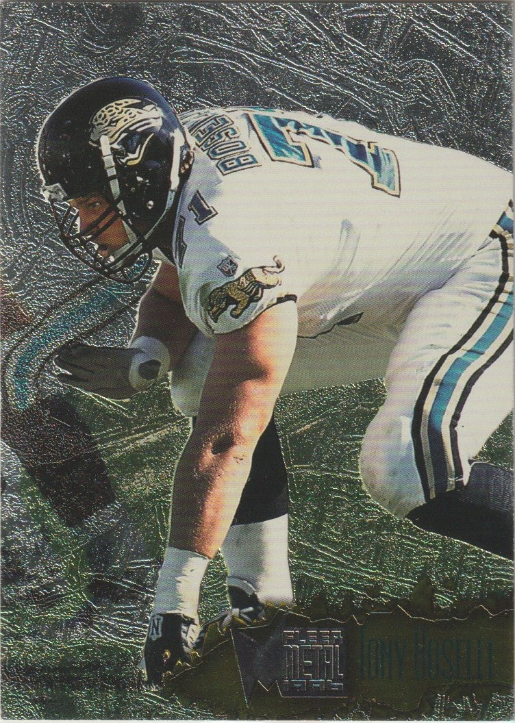 NFL 1996 Metal - No 56 - Tony Boselli