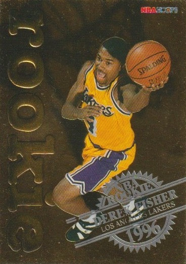 NBA 1996-97 Hoops Rookies - No 9 of 30 - Derek Fisher