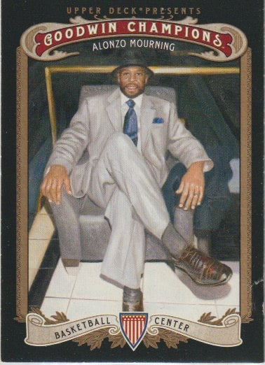 NBA 2012 Upper Deck Goodwin Champions - No 41 - Alonzo Mourning