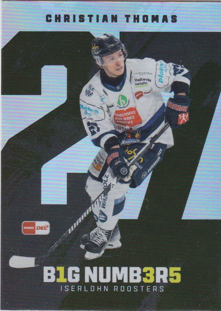 DEL 2025-26 CityPress B1G NUMB3R5 - No BN07 - Christian Thomas