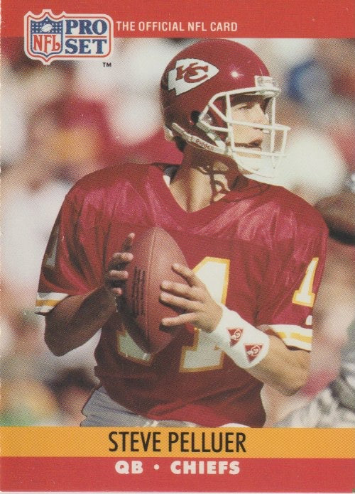 NFL 1990 ProSet - No 533 - Steve Pelluer