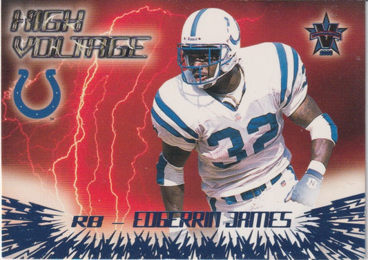 NFL 2000 Vanguard High Voltage - No 15 - Edgerrin James