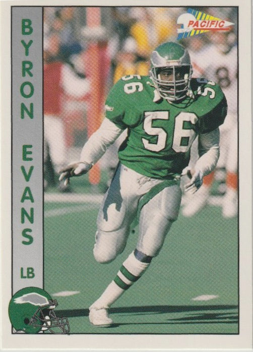 NFL 1992 Pacific - No 564 - Byron Evans