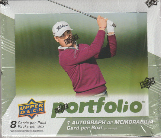 Golf 2024 Upper Deck Portfolio