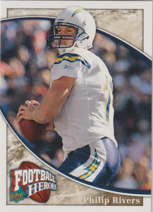 NFL 2009 Upper Deck Heroes - No 62 - Philip Rivers