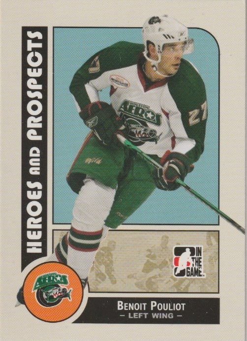 NHL 2008-09 ITG Heroes and Prospects - No 13 - Benoit Pouliot