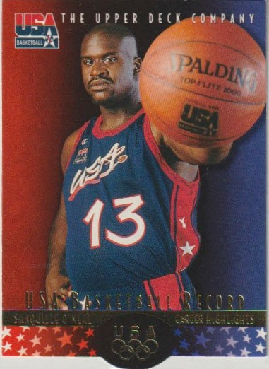 NBA 1996 Upper Deck USA - No 20 - Shaquille O'Neal