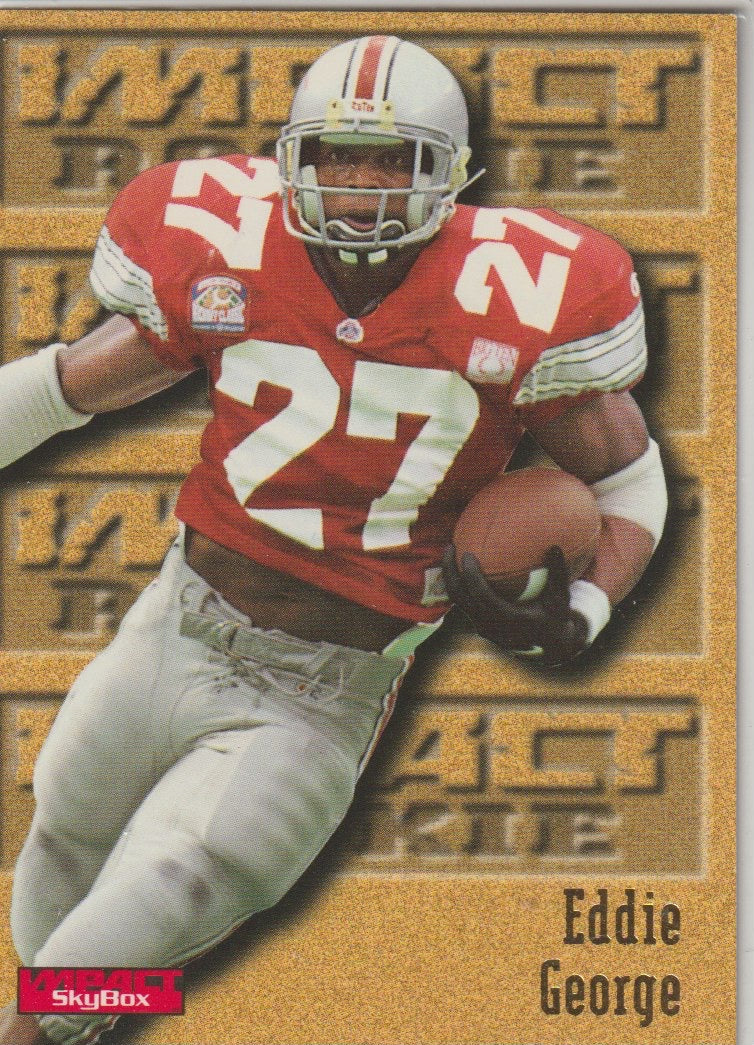 NFL 1996 SkyBox Impact - No 162 - Eddie George
