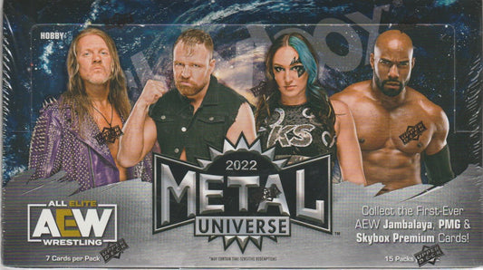 Wrestling 2022 All Elite Wrestling (AEW) SkyBox Metal Universe - Box