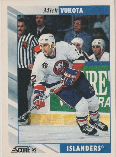 NHL 1992 / 93 Score - No 549 - Mick Vukota