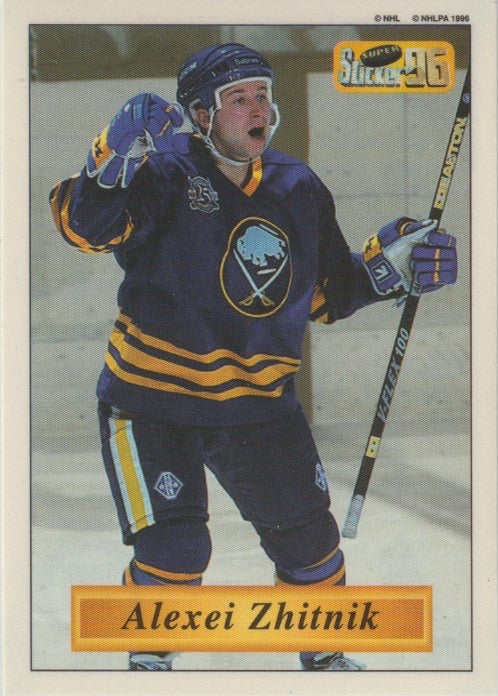 NHL 1995 / 96 Imperial Stickers - No 13 - Alexei Zhitnik
