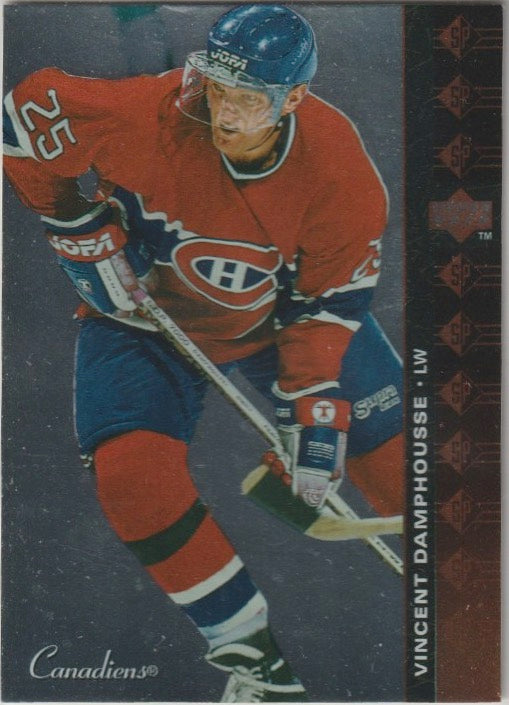 NHL 1994 / 95 Upper Deck SP Inserts - No SP-39 - Vincent Damphousse