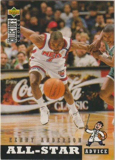 NBA 1994-95 Collector's Choice International German - No 193 - Kenny Anderson