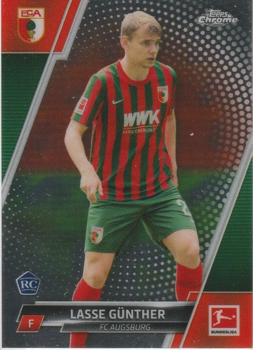 Football 2021-22 Topps Chrome Bundesliga - No. 5 - Lasse Günther