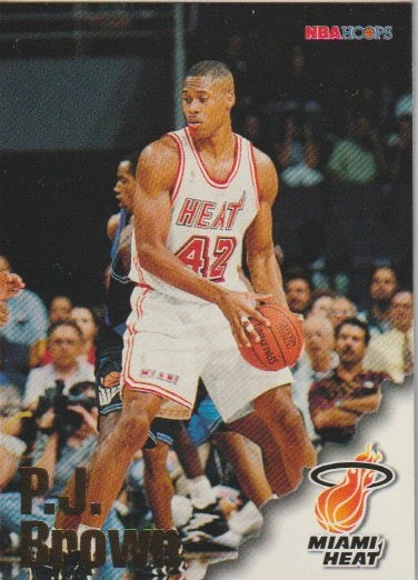 NBA 1996-97 Hoops - No 216 - P.J. Brown