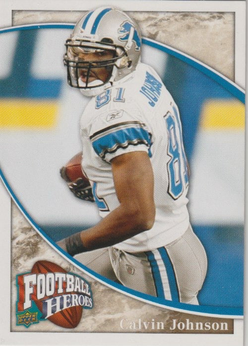 NFL 2009 Upper Deck Heroes - No 99 - Calvin Johnson