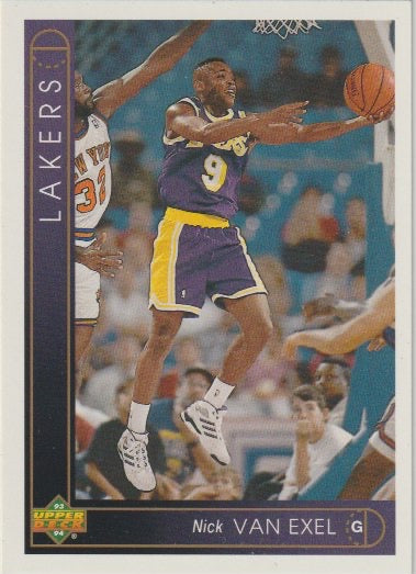 NBA 1993-94 Upper Deck German - No 128 - Nick van Exel