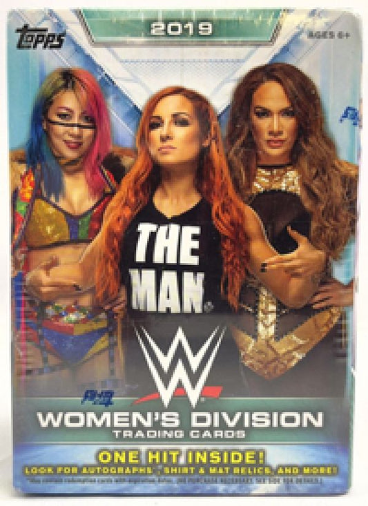 Wrestling 2019 Topps WWE Women's Division Walmart Blaster Box