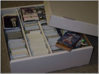 Storage box for 3,200 cards