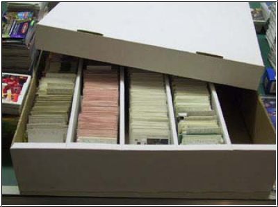 Storage box for 5,000 cards