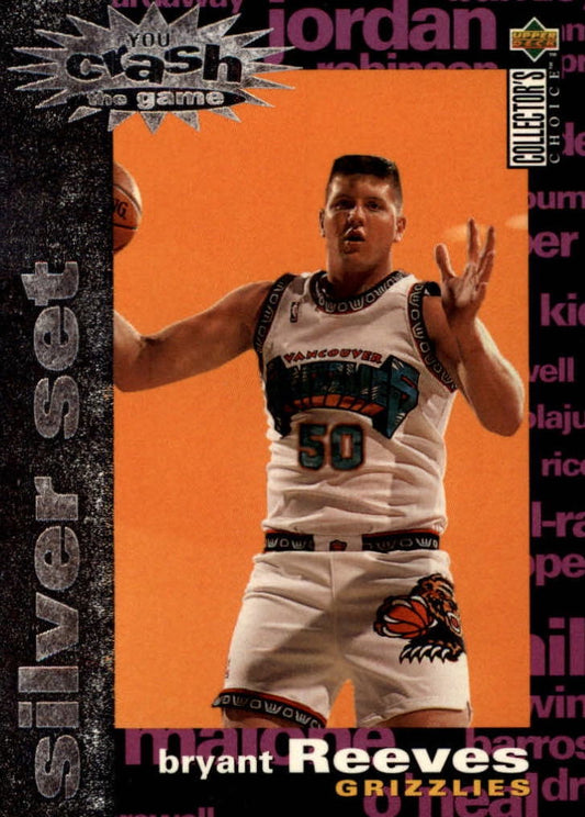 NBA 1995-96 Collector's Choice Crash the Game Scoring Silver Redemption - No C29 - Bryant Reeves